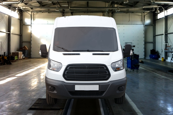 Установка алюминиевого топливного бака 120 л Ford Transit