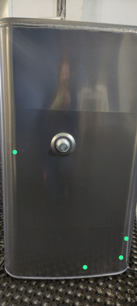 Алюминиевый бензобак 300 л. для МАН (№ 740913)